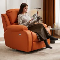 XL first-class single space sofa cabin electric function living room lazy massage reclining rocking chair