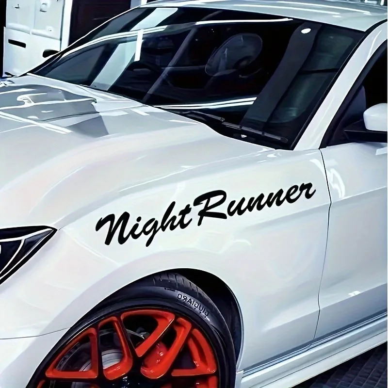 Newest Night Runner Car Stickers And Decals Car Both Body Stickers Decal Car Wrap Vinyl Film Automobiles Products Car