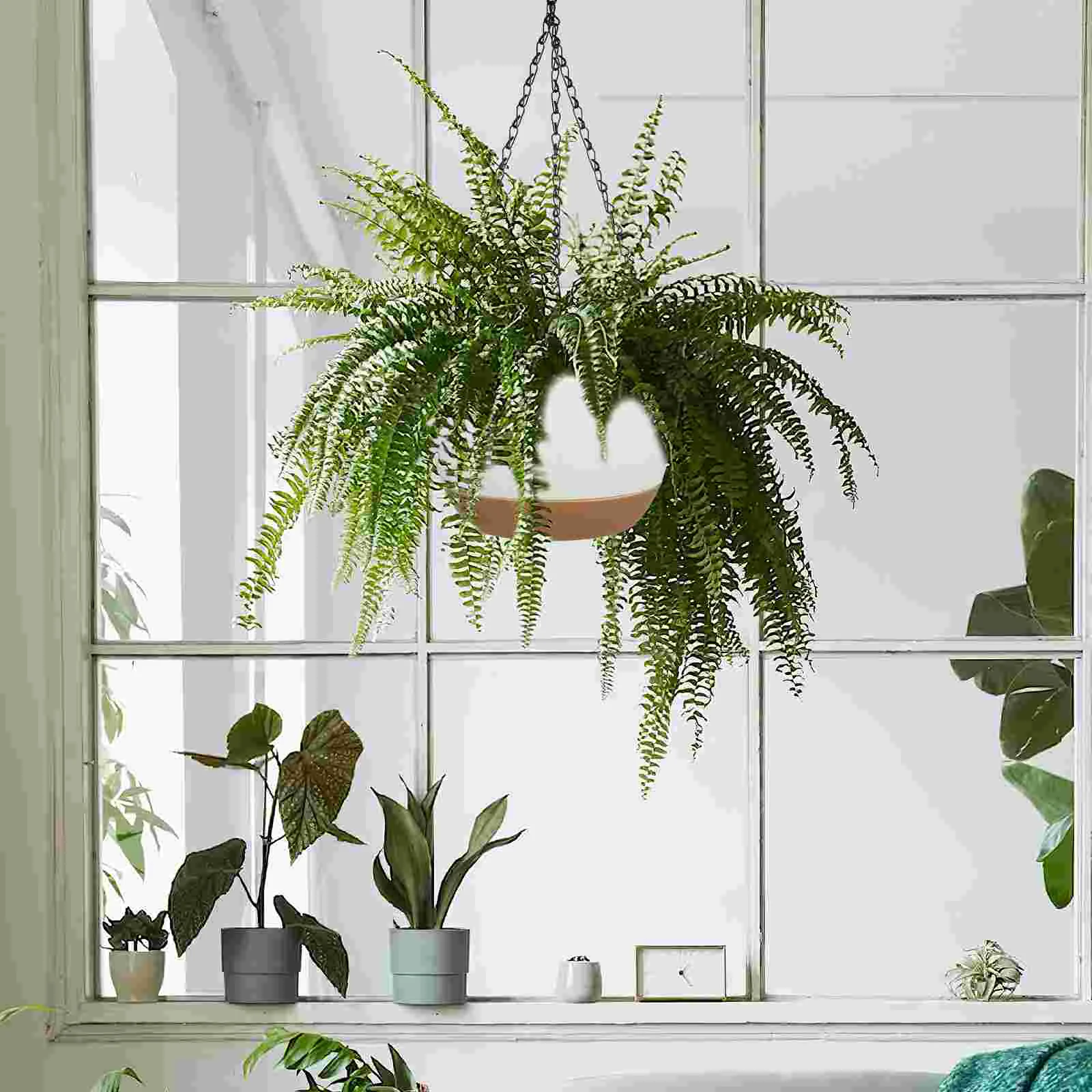 屋内植木鉢セット,植物プランターバスケット,ハンガーホルダー,衣類ハンガー,2セット