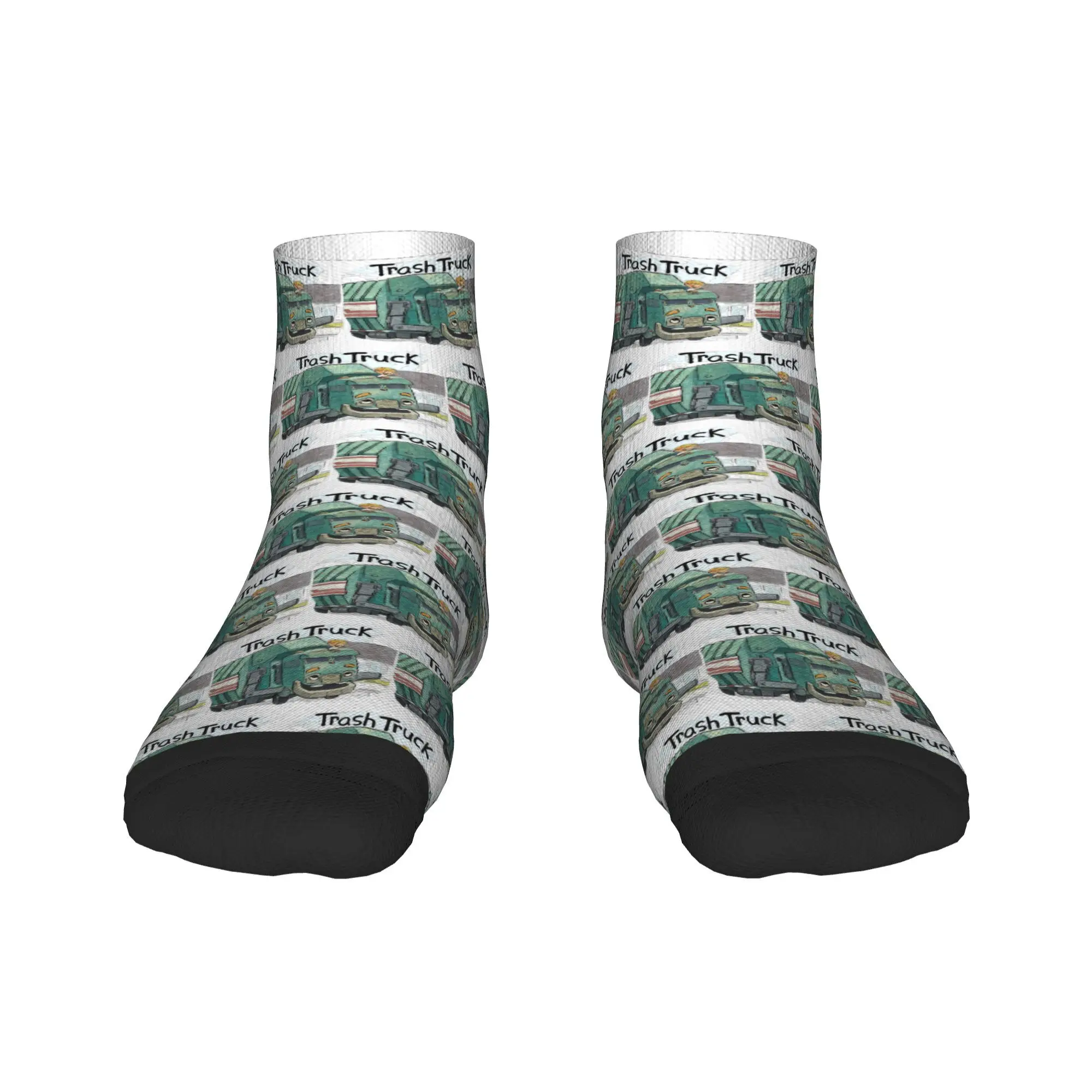 

Носки Netflix с рисунком мусорного грузовика, супер мягкие чулки в стиле Харадзюку, всесезонные носки, аксессуары для мужчин и женщин, подарки
