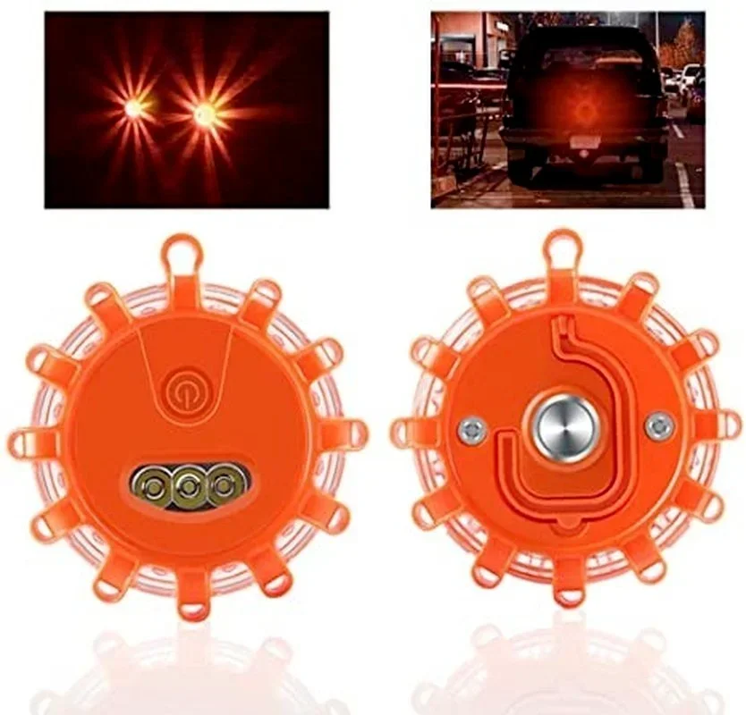 سيارة ضوء الطوارئ V16 Homologated Dgt مشاعل الطريق منارة مساعدة ضوء الشرطة وامض منارة علامة مغناطيسية ستروب الطريق 2027 #4