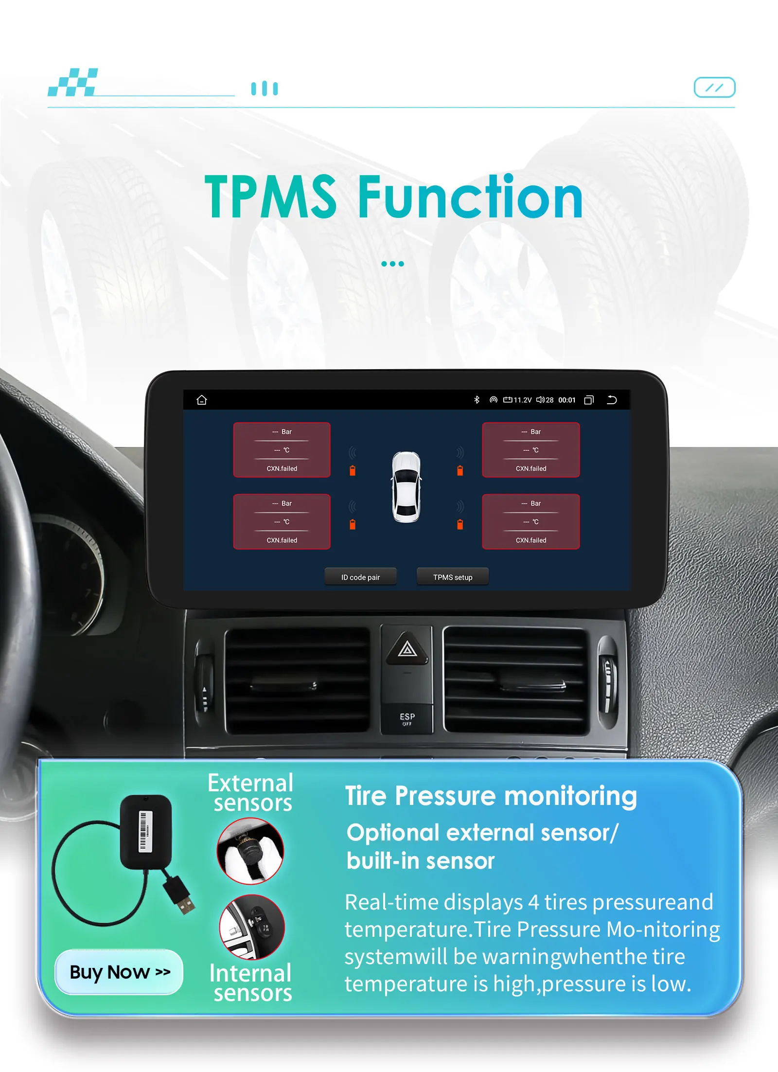 10,25" Hizpo Android Autoradio für Mercedes Benz W204 S204 2008 - 2010 C-Klasse NTG4.0 Intelligentes System RDS DSP GPS AUX CarPlay – Detail 24