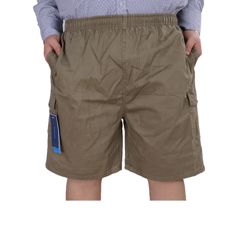 Pantalones cortos informales de verano para hombre, Shorts holgados de algodón de talla grande 7XL, 6XL, 8XL, 11XL, 12XL