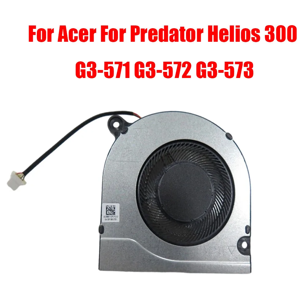 For Acer For Predator Helios 300 G3-571 G3-572 G3-573  DC5V 0.5A 4PIN 4Lines Laptop Cooling Fan