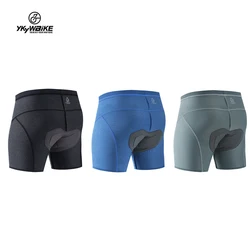 Ykywbike Men's Cycling Shorts Cycling Underwear Belgium High Elasic Sponge Pad Shockproof Mtb Shorts Mountain Bicycle Underwear