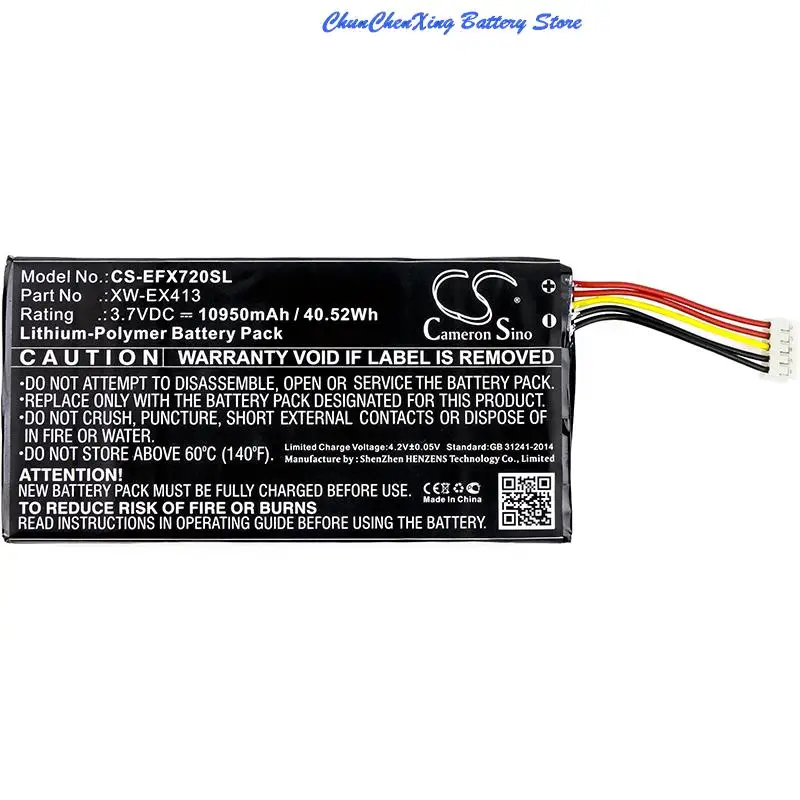 10950mAh Battery for IDEAL Quad Micro OTDR,OTDR II,R230052,R230000,For EXFO MAX-715B 720B 730B 710B 730C 735C 730M