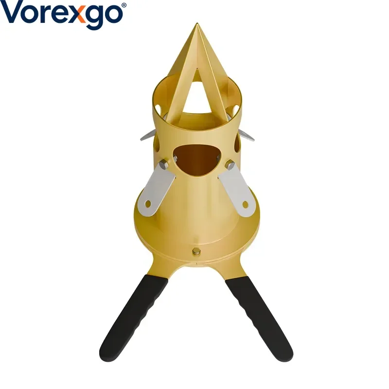 Manual Ton Bag Breaker - Unloader for Grain & Plastic Granules, Powder Breaking Bag Tool for Feed Hopper