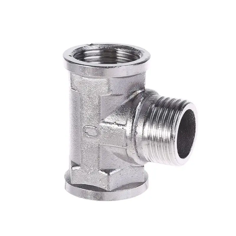 652F Toilet Diverter Adapter for Sprayer Shower Fitting Copper Three-way Water Pipe