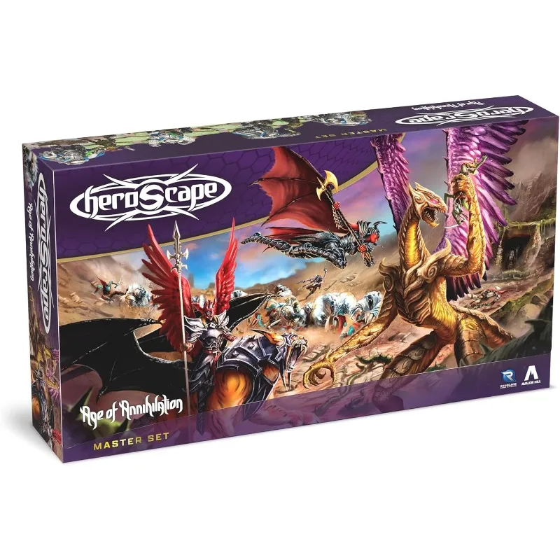 

Набор Heroescape Age of Annihilation Master Set — 20 неокрашенных, но очень детализированных миниатюр, для 2 игроков, от 14 лет