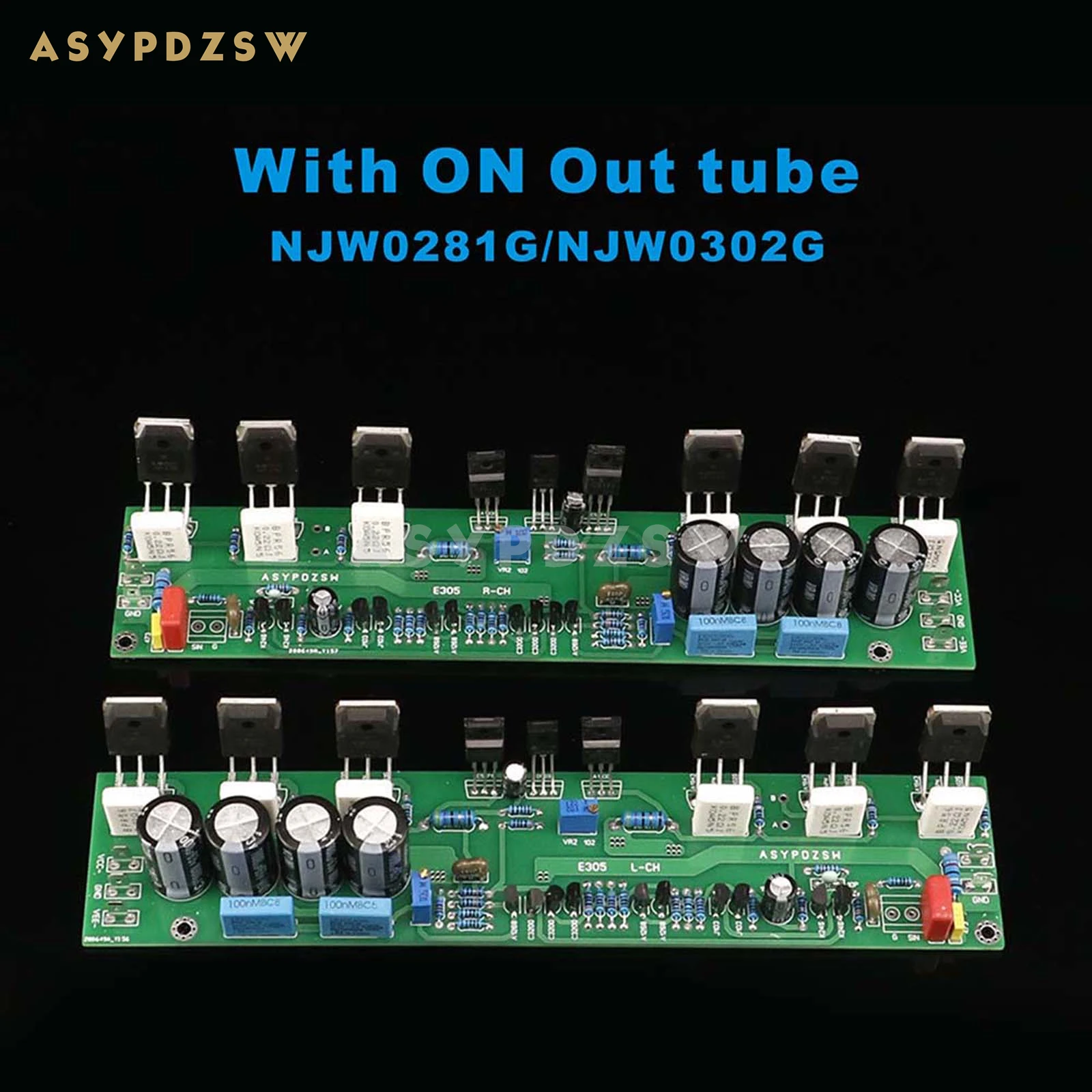 

HIFI Stereo E305 FET Differential Architecture Power amplifier DIY Kit/Finished board Base on Accuphase E-305 Circuit