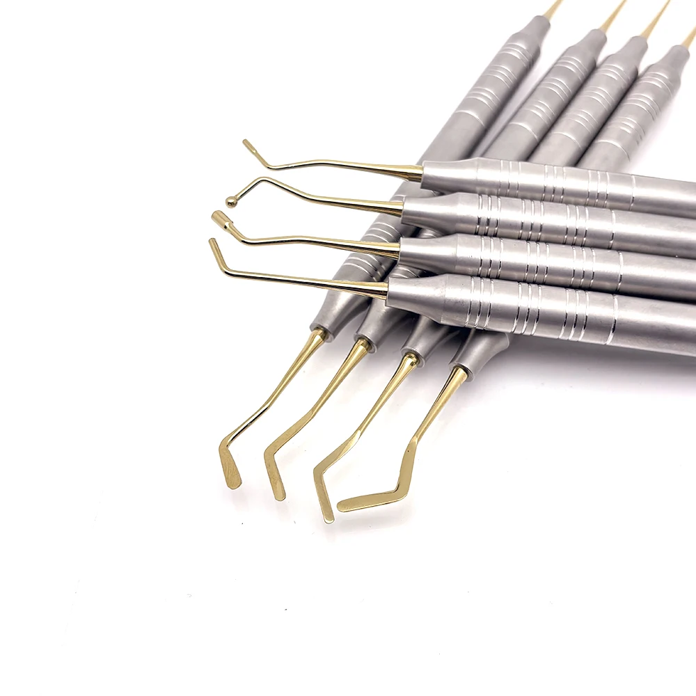 

Complete Dental Resin Filling Kit 8PCS Composite Spatula Tools for Dentist Restoration & Tooth Repair