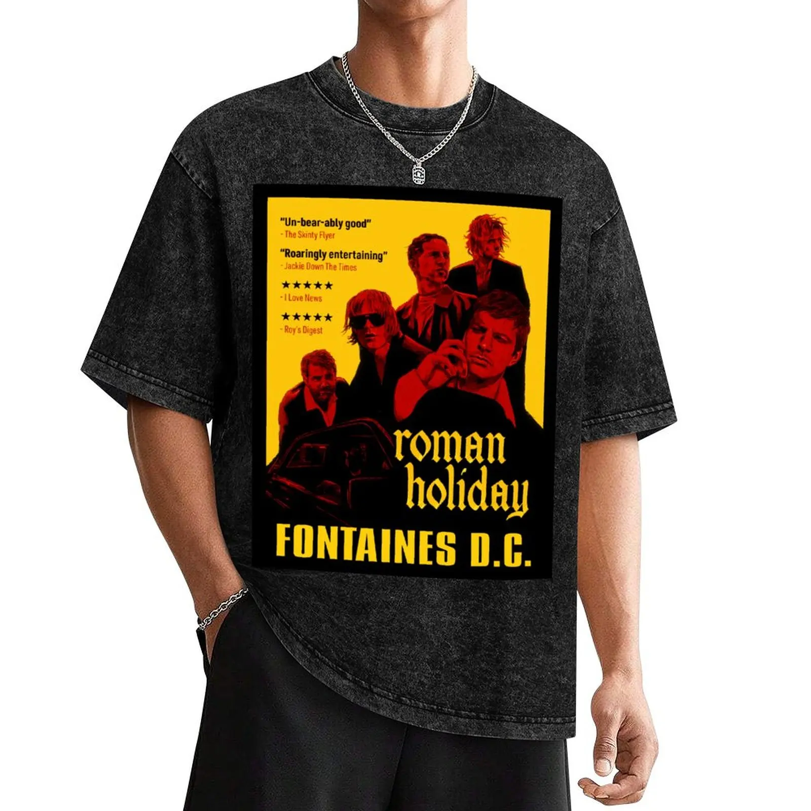 Fontaines : Irish Post-Punk Most Popular T-Shirt customs design your own customs Man t-shirt heavy weight t shirts for men