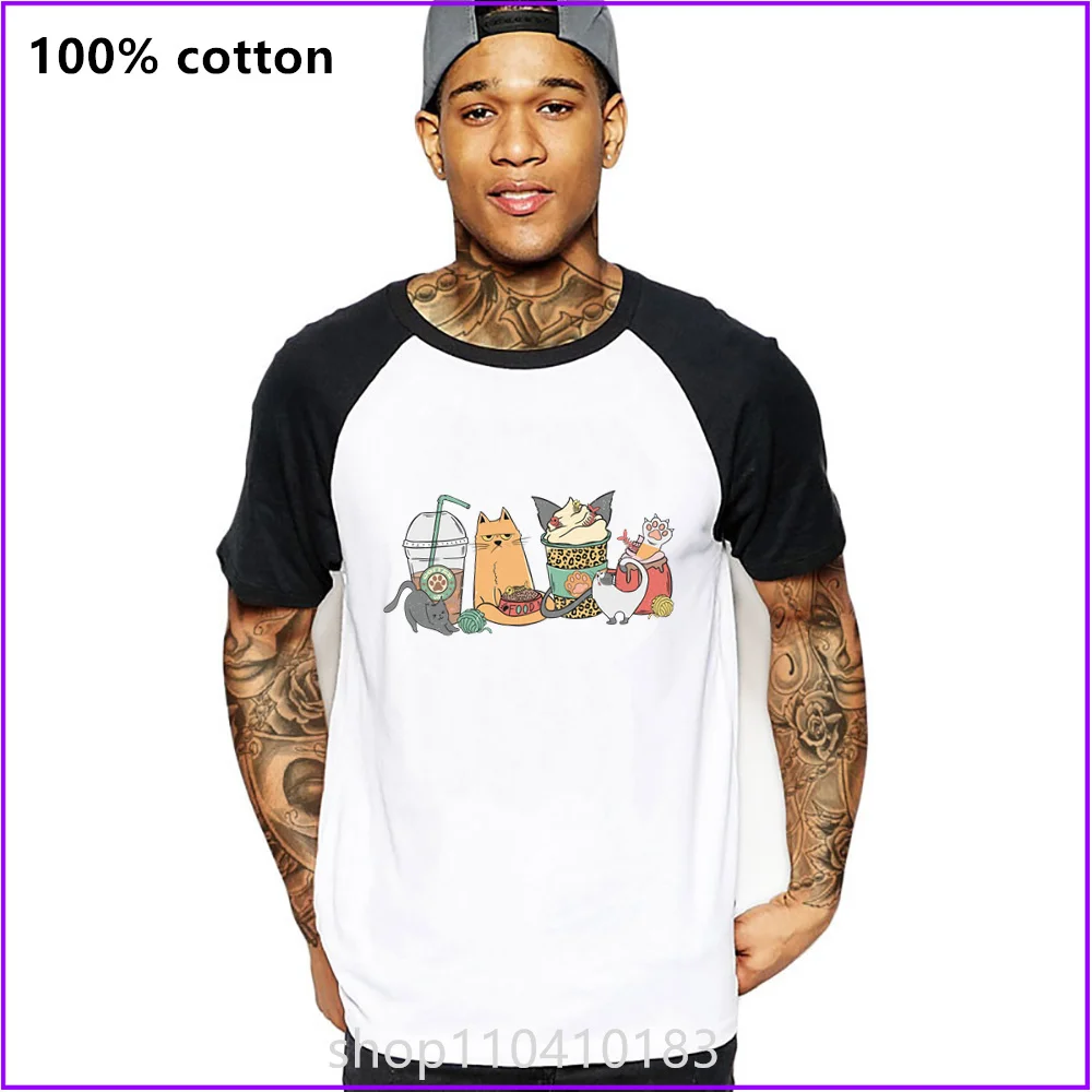 Cat Coffee Quote My Cats Yhbc133 T Shirts For Men'S Women Tshirt T-Shirt Clothing Oversized Manufacturers Custom Sports Short