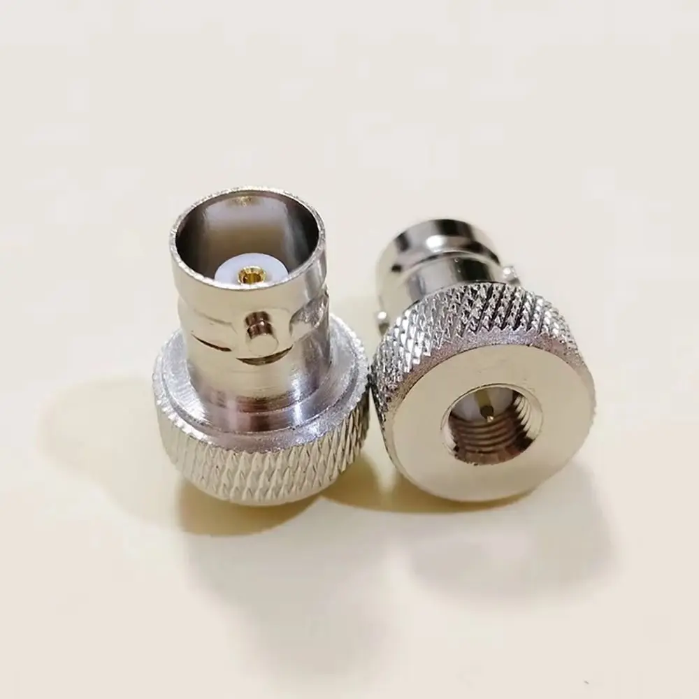 1/2Pcs SMA Male Female BNC to SMA Adapter Gold Silver Black Nickel Plated RF Coaxial Adapter Compact Lightweight Color Coded