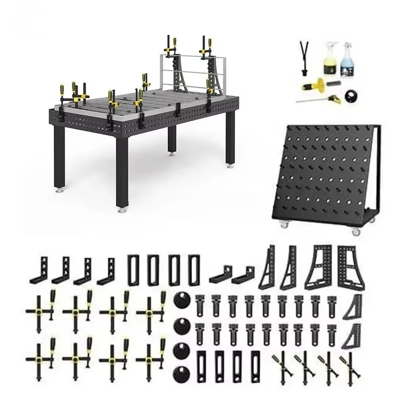 

Высококачественные 3D-инструменты для сварочных столов из Китая: Новые чугунные приспособления с сертификатом CE