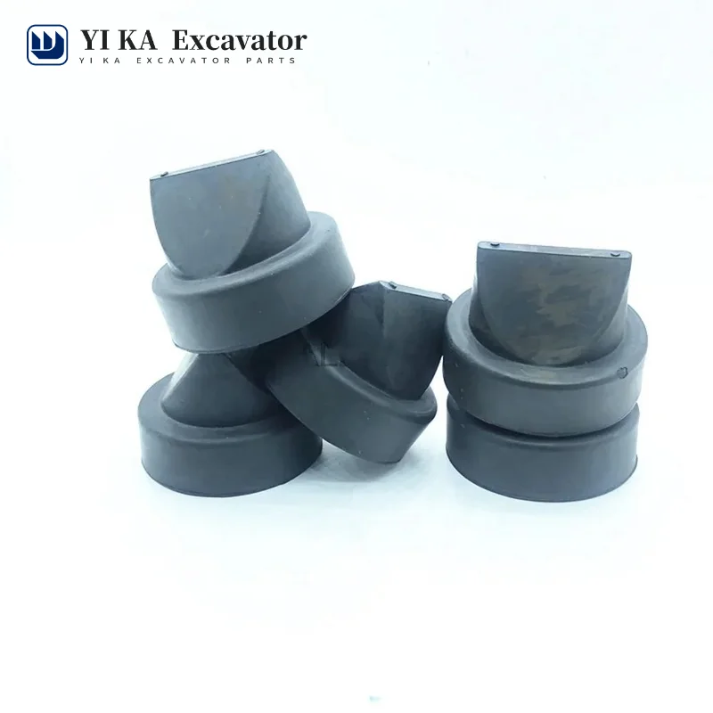 For HITACHI ZX KOBELCO SK SANY SY DAEWOO DOOSAN DH DX HYUNDA CA Duckbill rubber cover for air filter excavator accessories