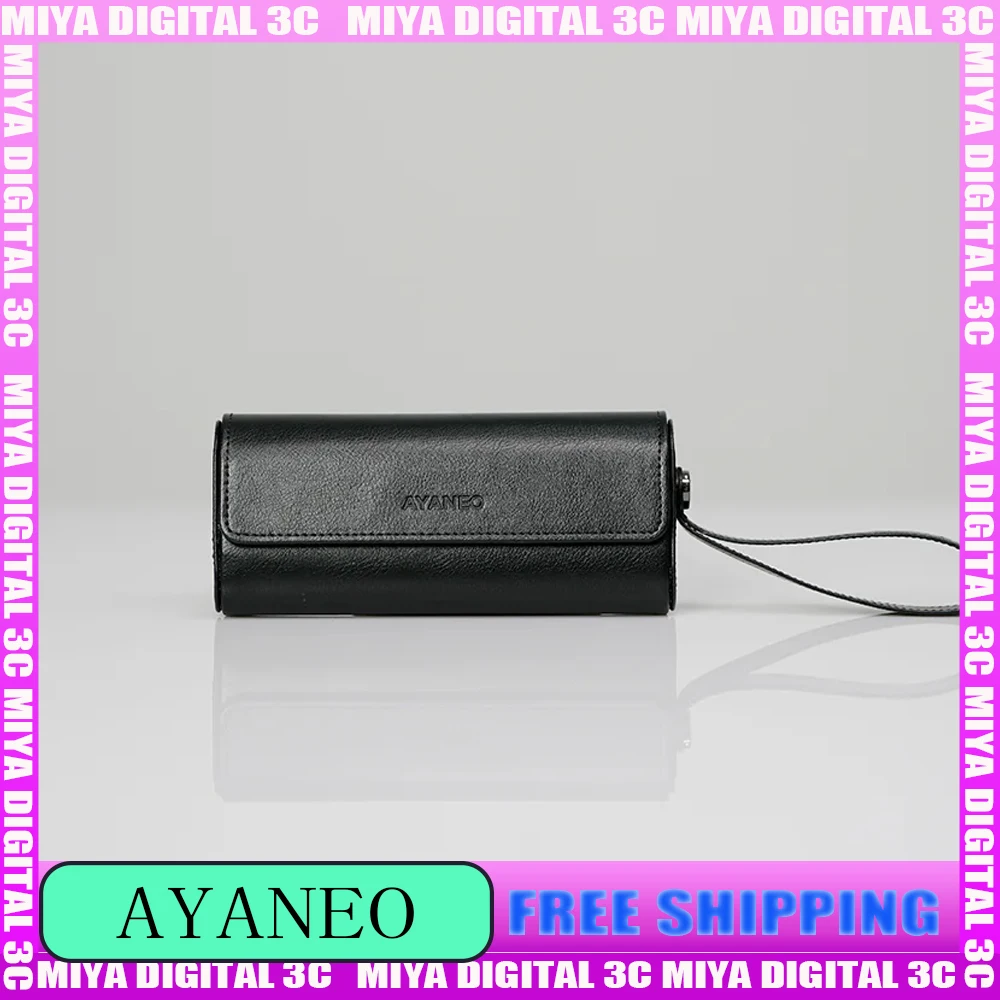 

Защитный чехол из искусственной кожи для системы игровой консоли AYANEO Pocket MICRO UMPC, оригинальная кожаная сумка для хранения мини-ноутбука на заказ