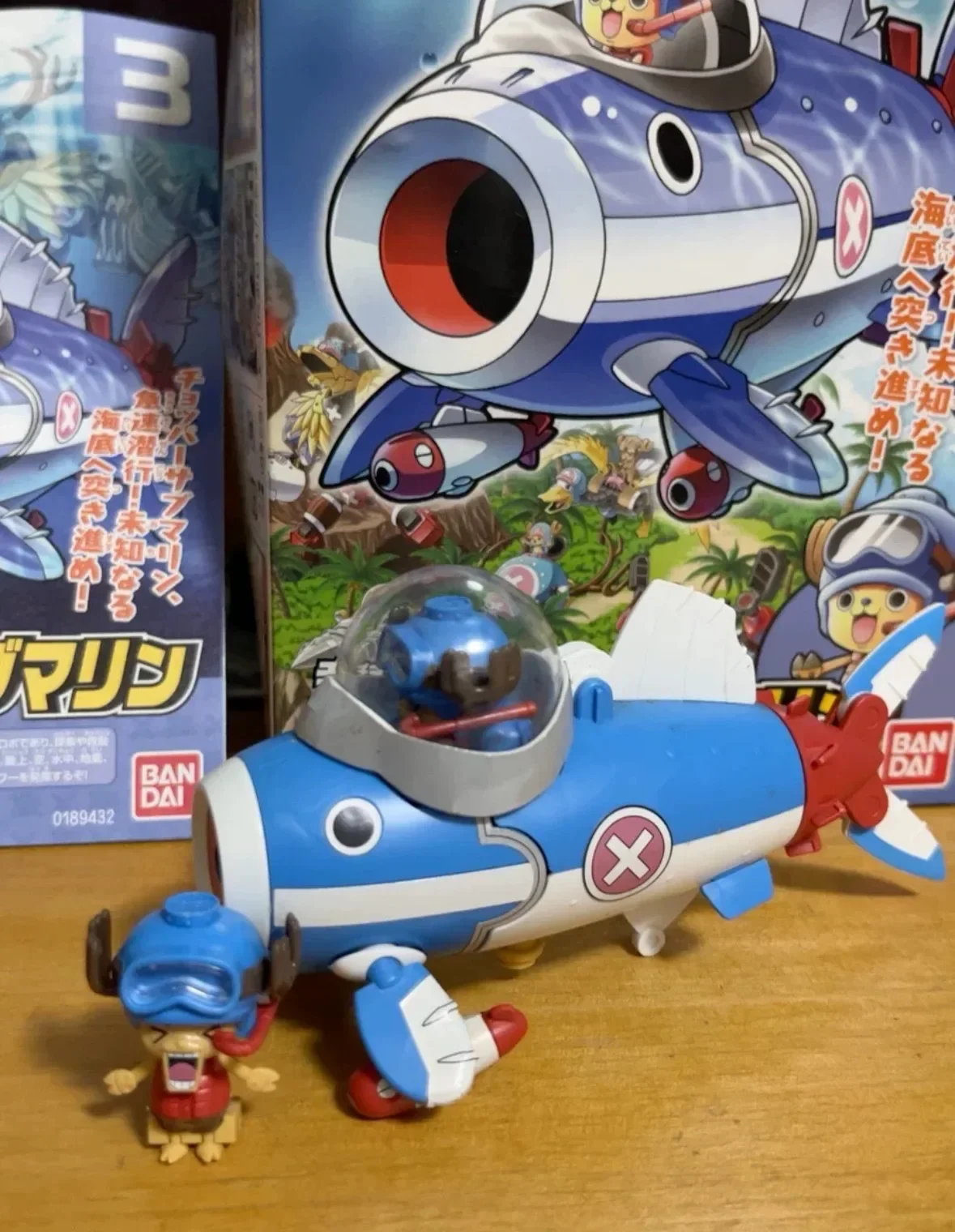 Originele Bandai Een Stuk Chopper Chopper VO.1 Composiet Robot Mecha Model Speelgoed voor Kinderen Geschenken Anime Actiefiguren Montage