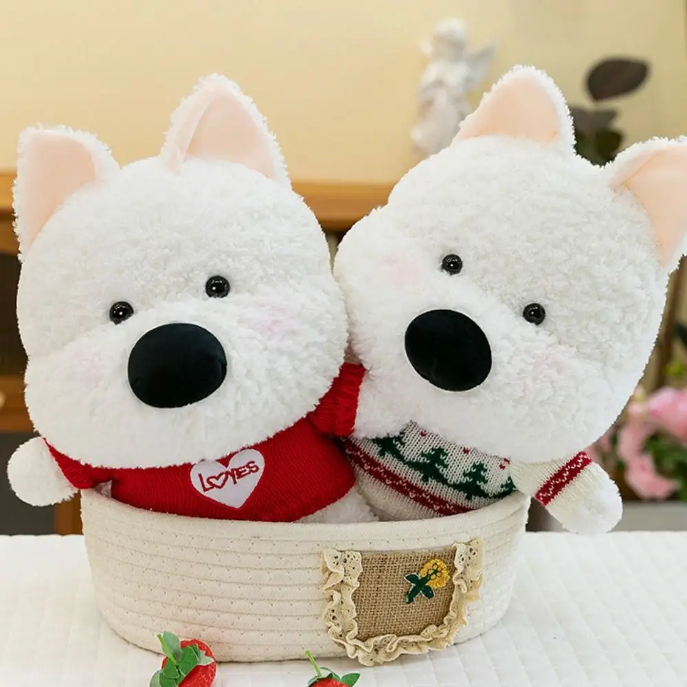 

Кавайная мягкая игрушка, имитация собаки, мультяшная большая ушка, мультяшная милая собака, пушистый мягкий шарф, щенок, собака для мальчиков и девочек