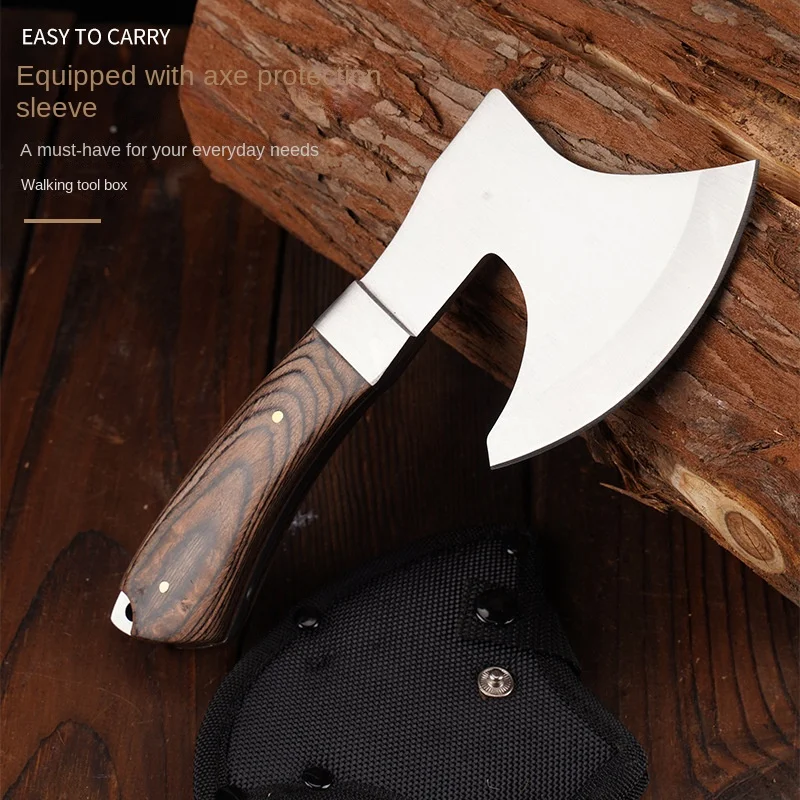 Outdoor Multi-Functional Survival Tactical Car Camping Felling Mountain Axe