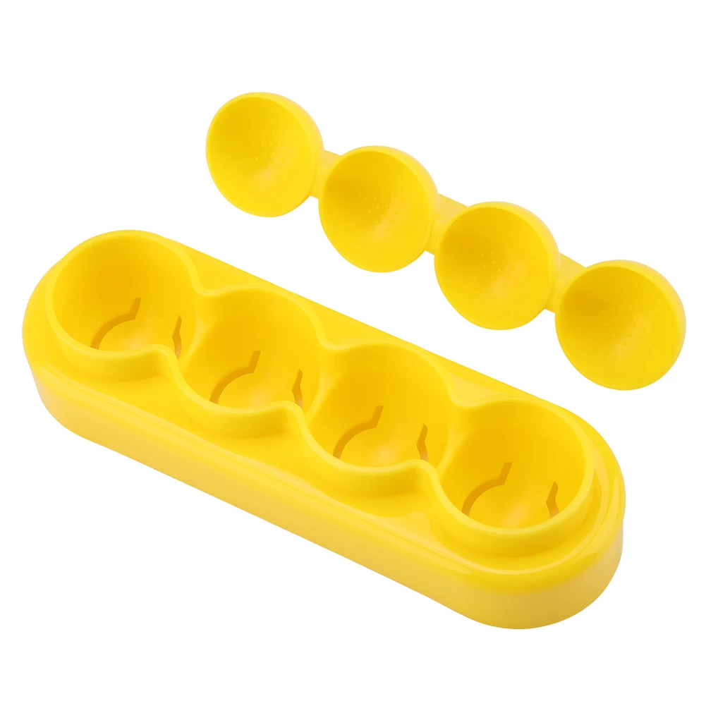 1pcs DIY Cute Mini Rice Vegetable Roll Mold Meat 4 Ball Maker Sushi Onigiri Tool Food Grade PP Material Kitchen Accessories