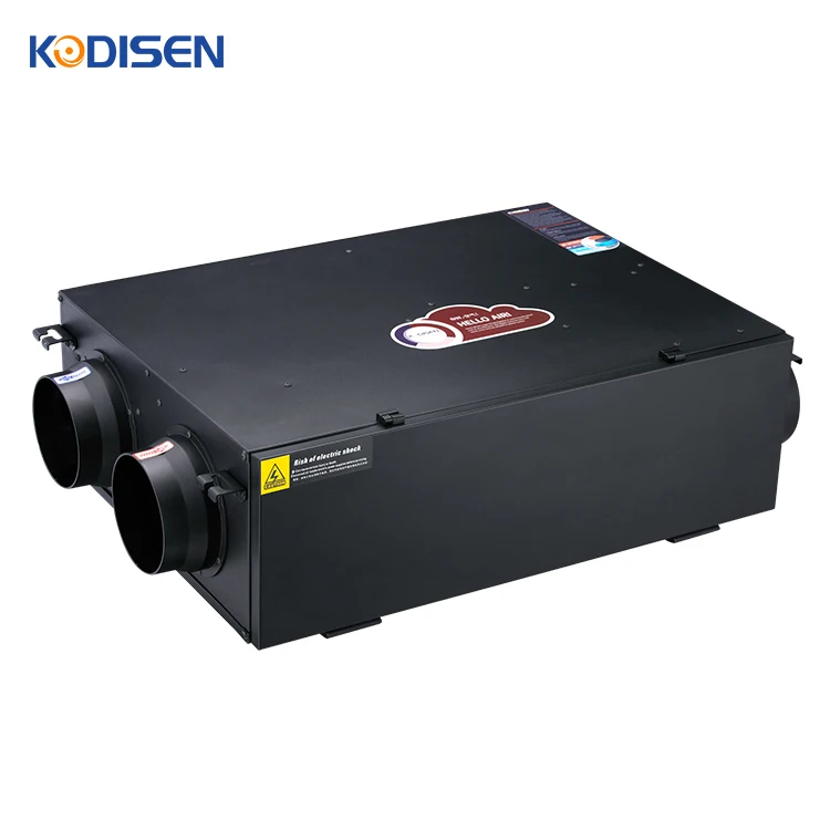 Kodisen Large Airflow Indoor Fresh Air Balanced Ventilation System