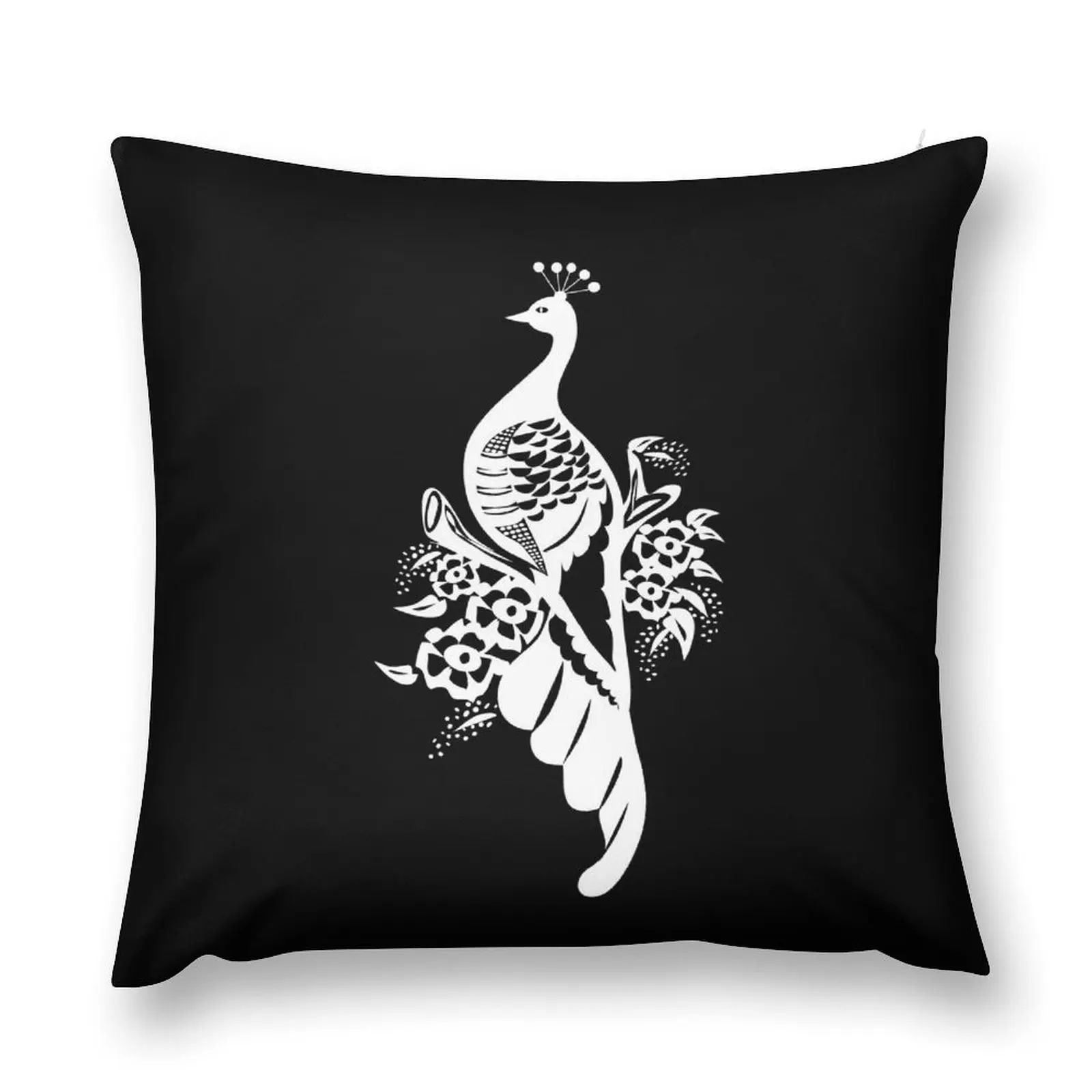 

White Peacocks are Rare Throw Pillow Cushions For Sofa Christmas Covers For Cushions sleeping pillows pillow