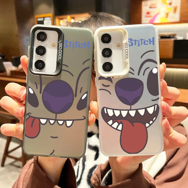 Stitch Disney looks great For Samsung Note 20 S20 S21 S22 S23 S24 FE Plus Ultra 5G Colorful Phone Case Funda Silicone Soft Cover