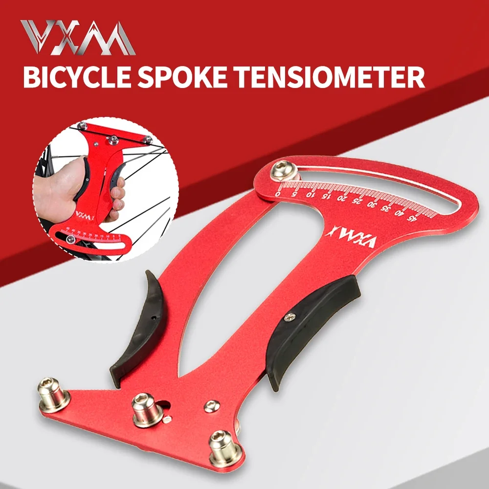 

VXM Bicycle Tension Meter Electronic Precision Spokes Checker Bike Wheel Builders Tool Tensioner Reliable Accurate Stable Repair