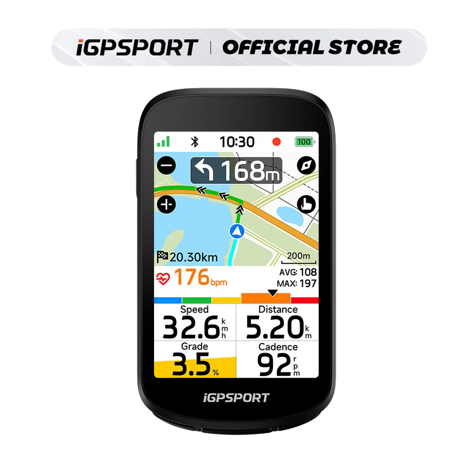 iGPSPORT BSC500 サイクルコンピューター GPSナビ搭載