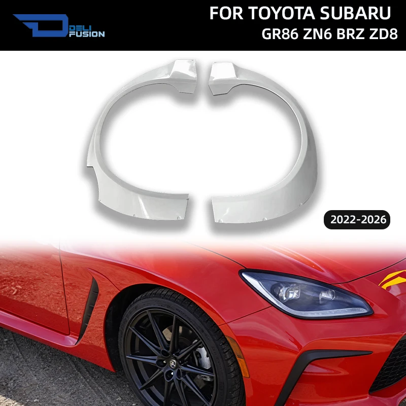 

For 2022-2026 Subaru BRZ ZD8 Toyota GR86 ZN6 LBWK Style Wide Body Rear Fender Flap FRP Car Exterior Modified Accessories