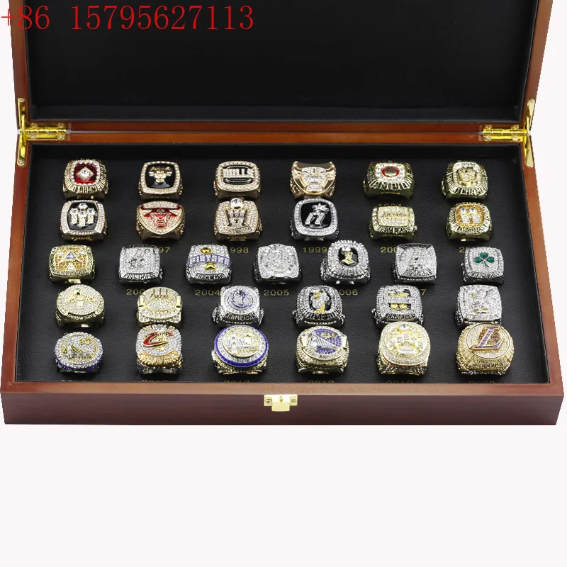 

1990-2020 Basketball Ring Set 31 Rings Gift Box