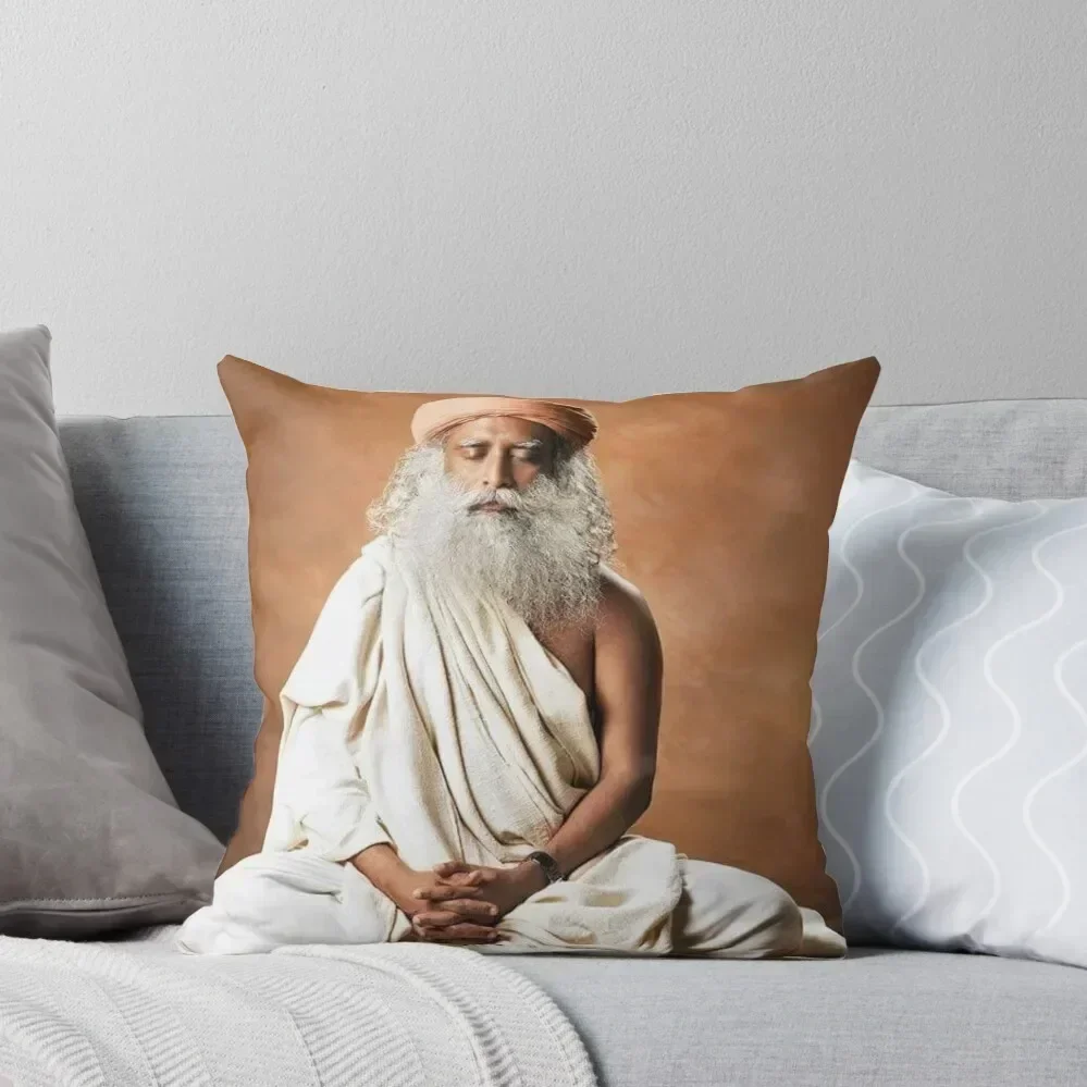 Sadhguru Throw Pillow Custom Cushion christmas supplies Decorative pillowcase pillow