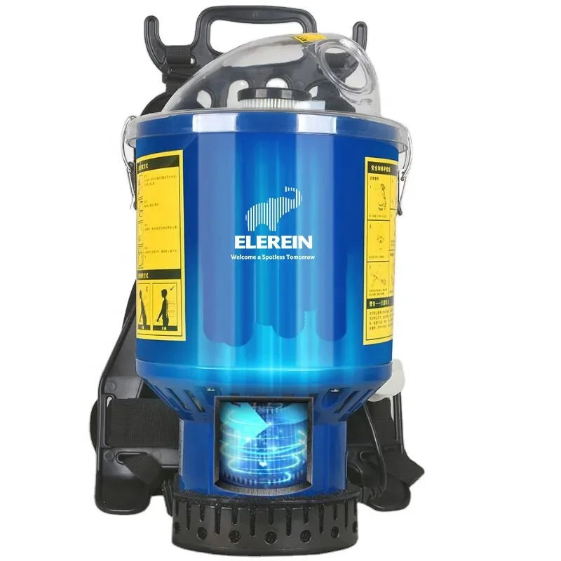 factory direct sales price HEPA backpack vacuum cleaner for narrow channel pipelines escalator or other work places can be clean