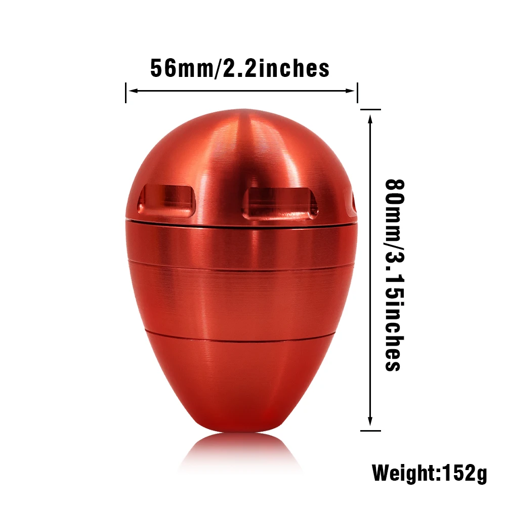 HORNET Water Droplets Herb Grinders Zinc Alloy And Aluminum Alloy 2.2 Inch Herb Grinders Tobacco Accessoires