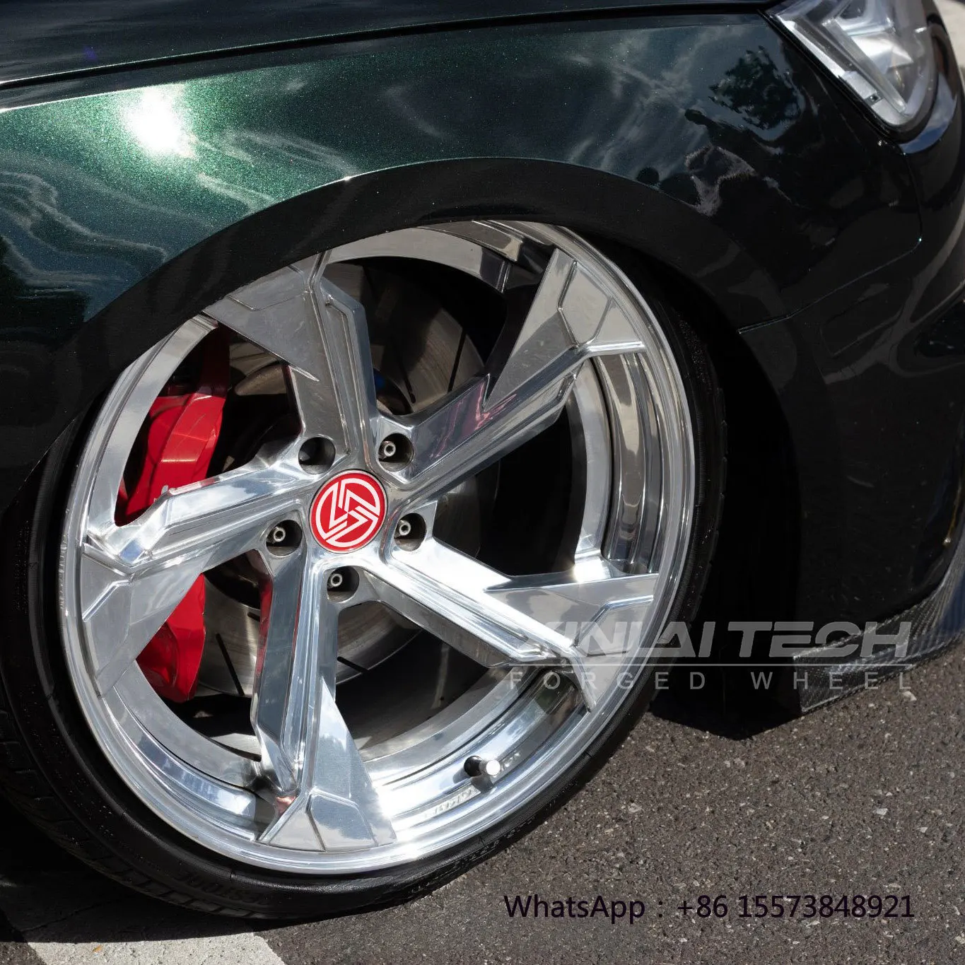 

Custom Forged Alloy Wheels 18 19 20 21 22 23 24 Inch 5x114.3 5x112 5x112 2-piece Polished Rim