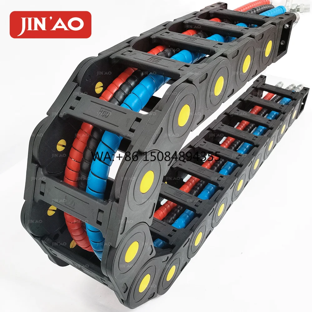

Cable Carrier Chains Hydraulic Hose Cable Energy Chain for Cutting Machine