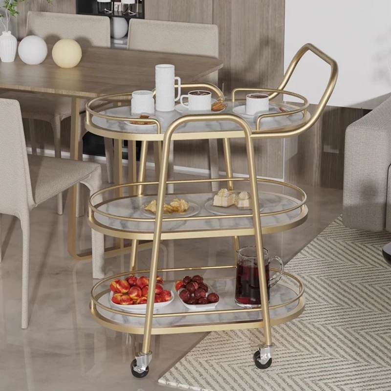 

Trolley Folding Hotel Handcart Bogie Shopping Cleaning Iron Hotel Handcart Hospitality Carrito Plegable De Carga Furniture