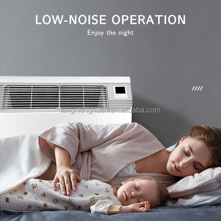 Ultra-Thin Water Fan Coil Unit Customized  for Hotel Heating Winter Cooling Summer Indoor Floor-Standing