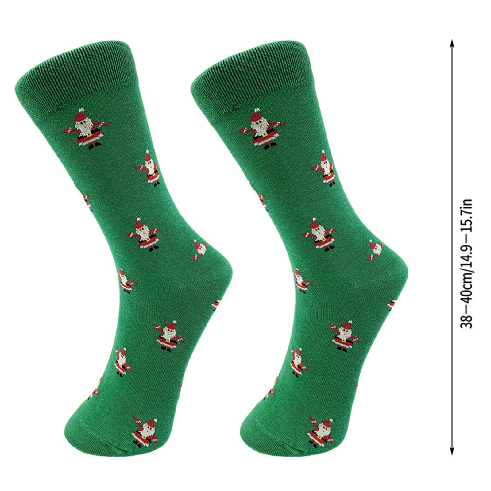 عيد الميلاد منتصف العجل سانتا كلوز الجوارب الرجال النساء لطيف في أنبوب جورب الكرتون سانتا كلوز عيد الميلاد مهرجان هدية جوارب قطنية ناعمة