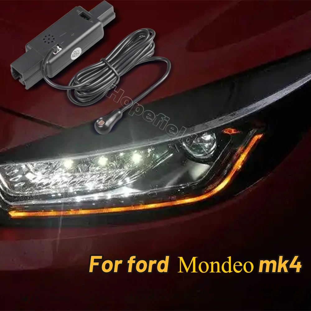 LED Auto headlight sensor car dashboard fog light button module coming leaving home for ford mondeo mk4 2008 interior