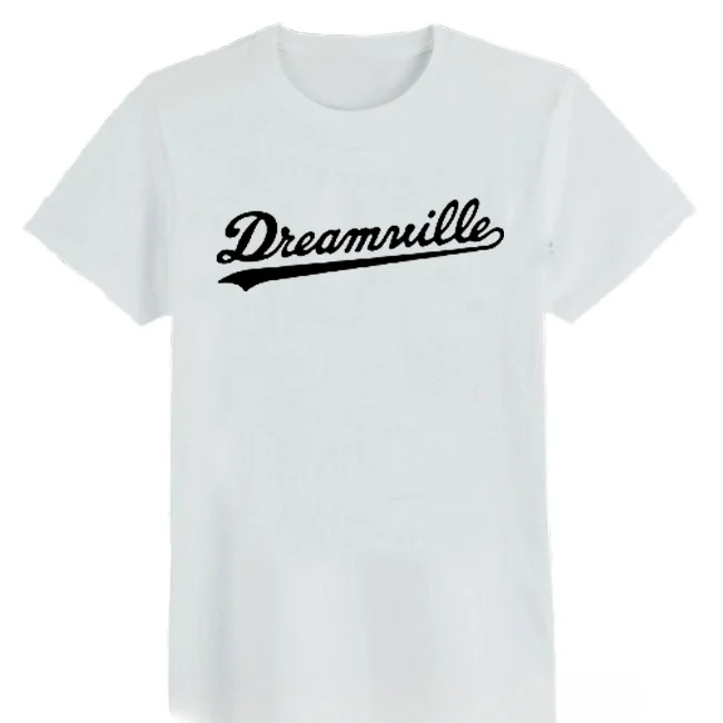 J.COLE same style tshirts short sleeve Dreamville tee shirt hip hop t shirt men brand Jermaine Cole cotton mens designer clothes