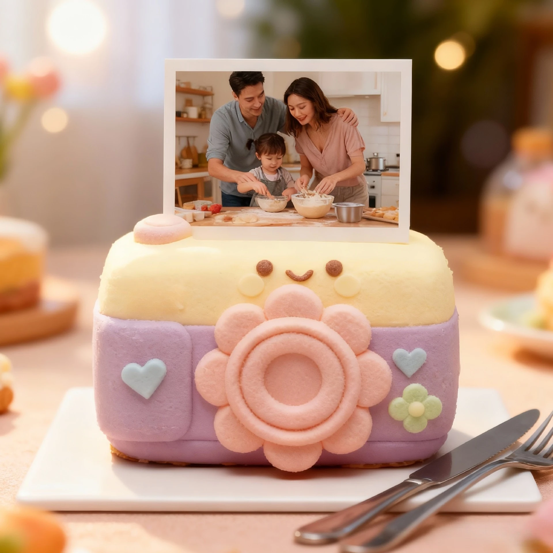 3d Camera Silicone Mold French Dessert Mousse Fondant Chocolate Mould Cake Birthday Creative Baking Tools Cake Decoration