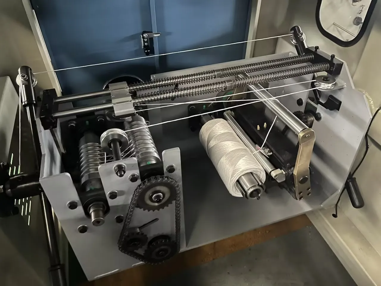 2 in 1 torsione della corda di cotone e avvolgitrice per bobine