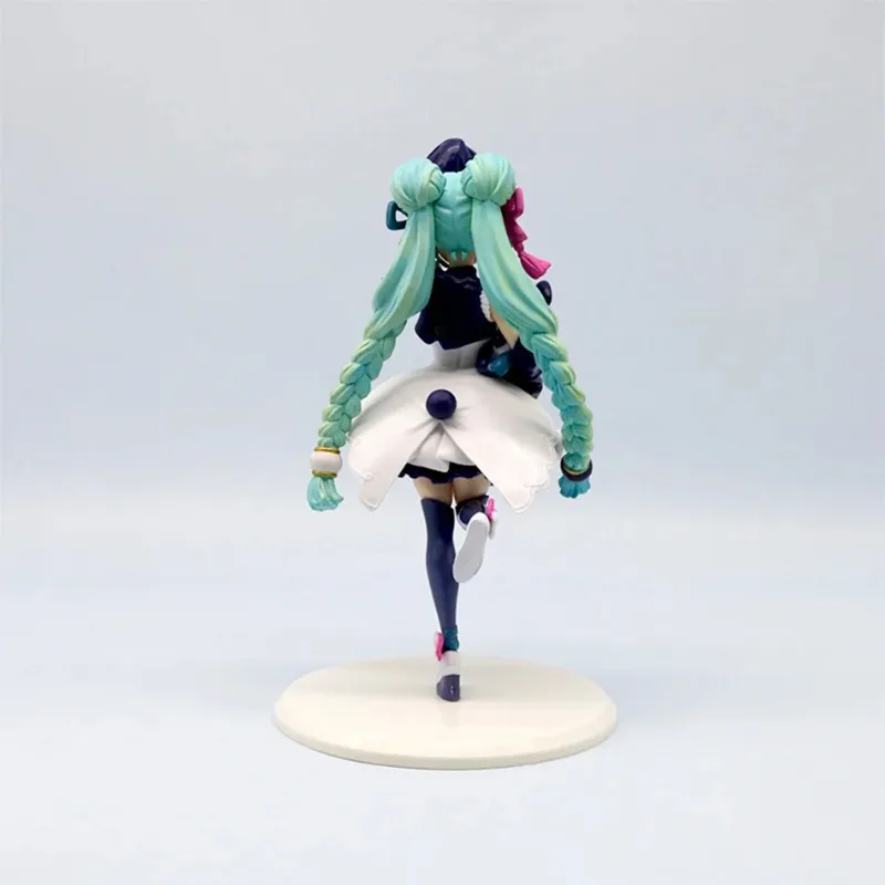 Leuke Hatsune Miku Panda Model Anime Figuur Desktop Ornament Speelgoed Collectie Meisje Verjaardagscadeau 18Cm