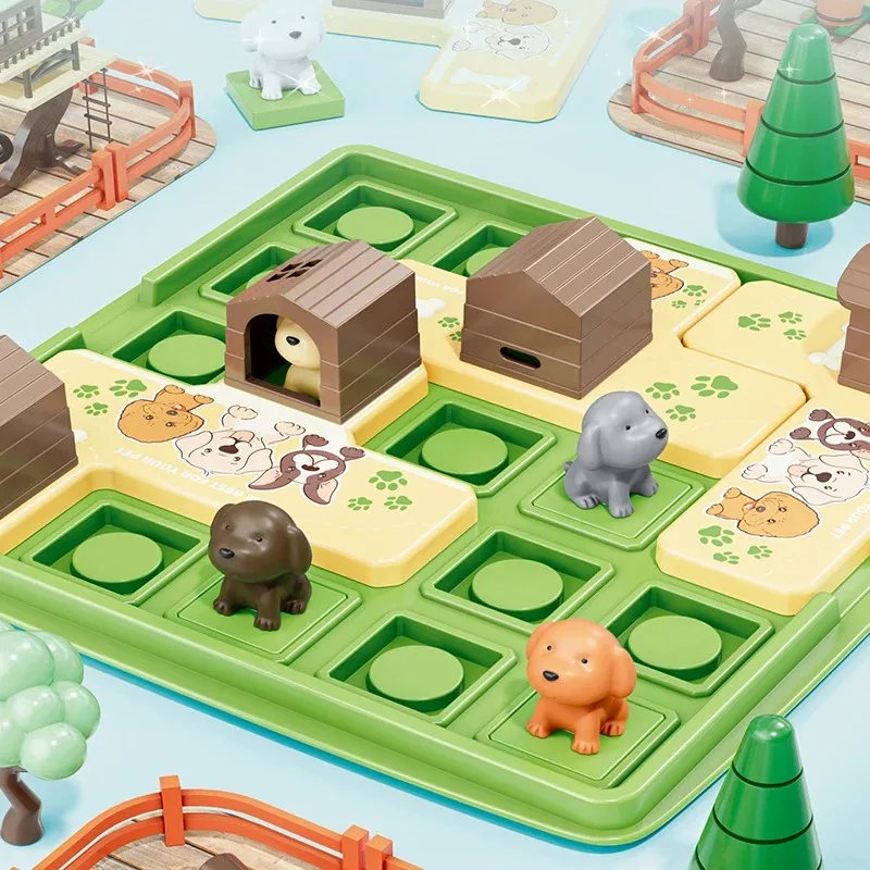 Children Toys Logical Thinking Training Board Game Maze Puzzles Travel Activities Educational Toys Parent-Child Interactive Game