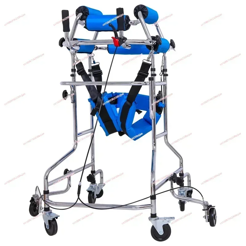 Stroke hemiplegia walking rehabilitation assistive device for adult learning walker walking lower limb training