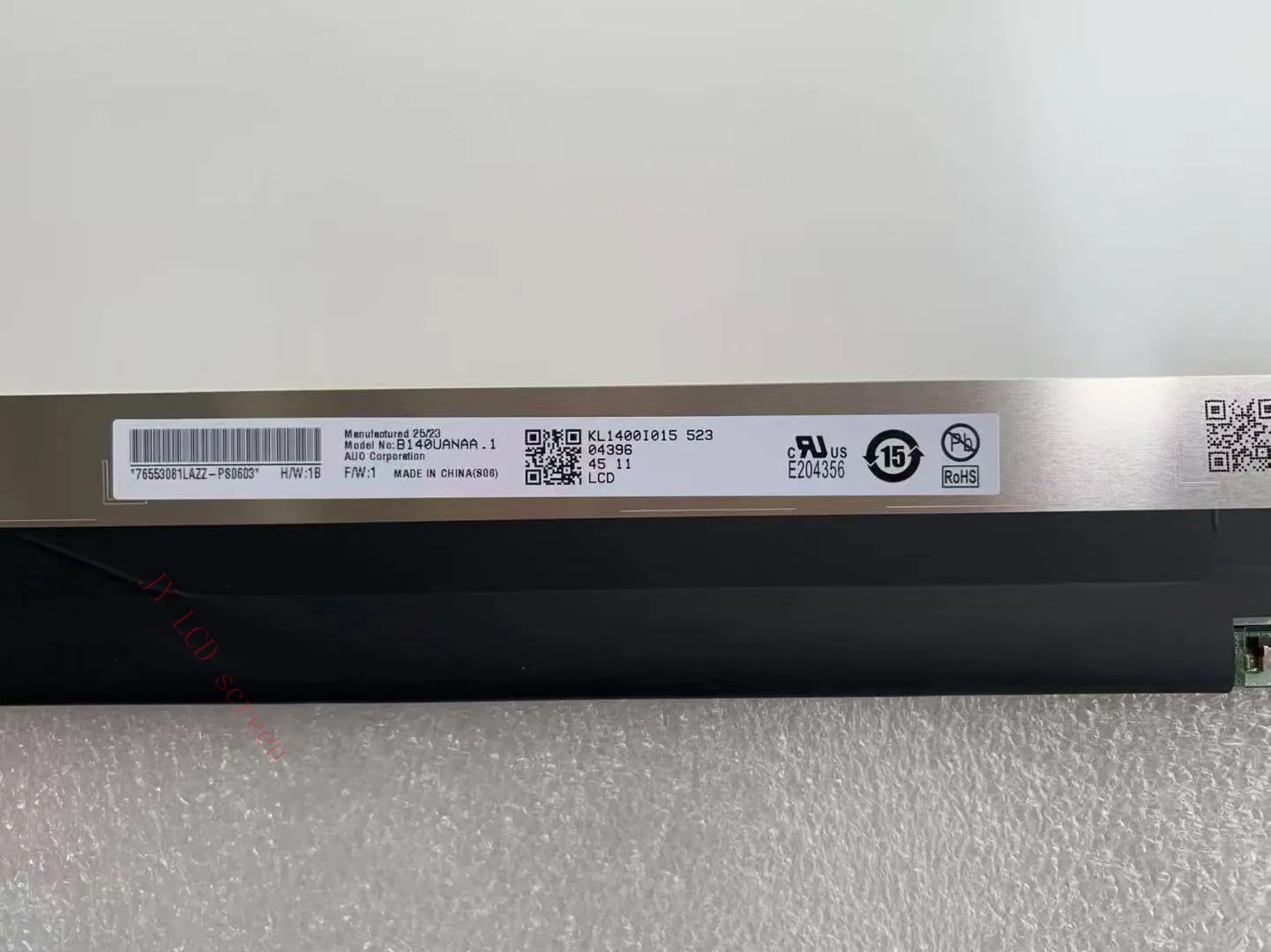 14.0 inch EDP 30 Pins B140UANAA.1 1920*1200 16:10 300cd/㎡ LCD Screen Panel Display Replacementl