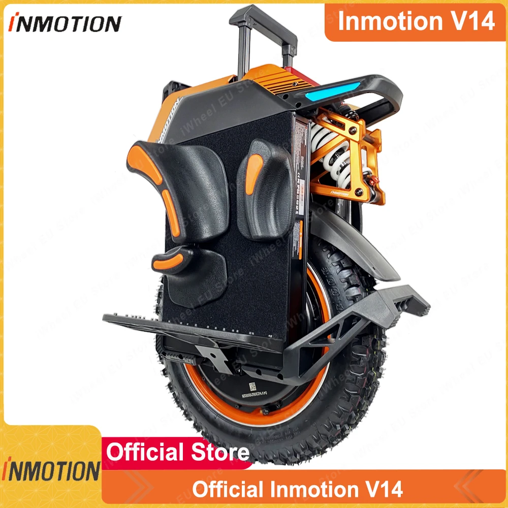 France EU Stock Inmotion Adventure V14 134V 2400Wh 9000W Peak Power Official Adventure INMOTION V14 50S Electric Unicycle