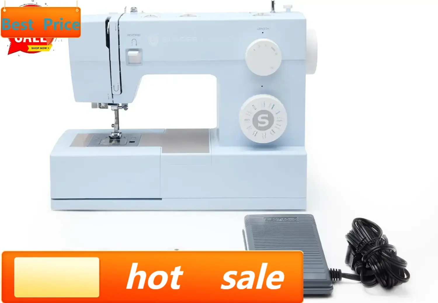

Hot salesHot-sellingHeavy Duty 4423 Meltwater Blue High Speed Sewing Machine